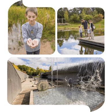 ČSOP Vodní dům venkovní expozice