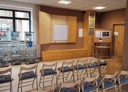 Přednáškový sál Podblanického ekocentra ČSOP Vlašim