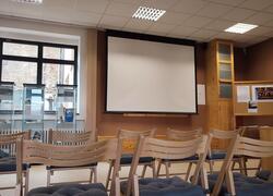 Přednáškový sál Podblanického ekocentra ČSOP Vlašim