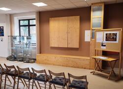 Přednáškový sál Podblanického ekocentra ČSOP Vlašim