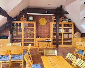 Půdní učebna Podblanického ekocentra Vlašim